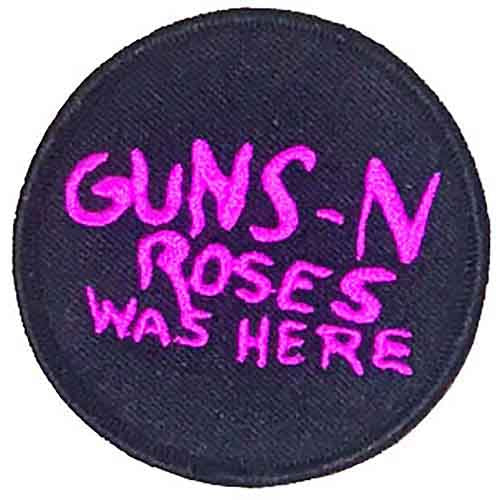 Guns N' Roses Patch: Was Here