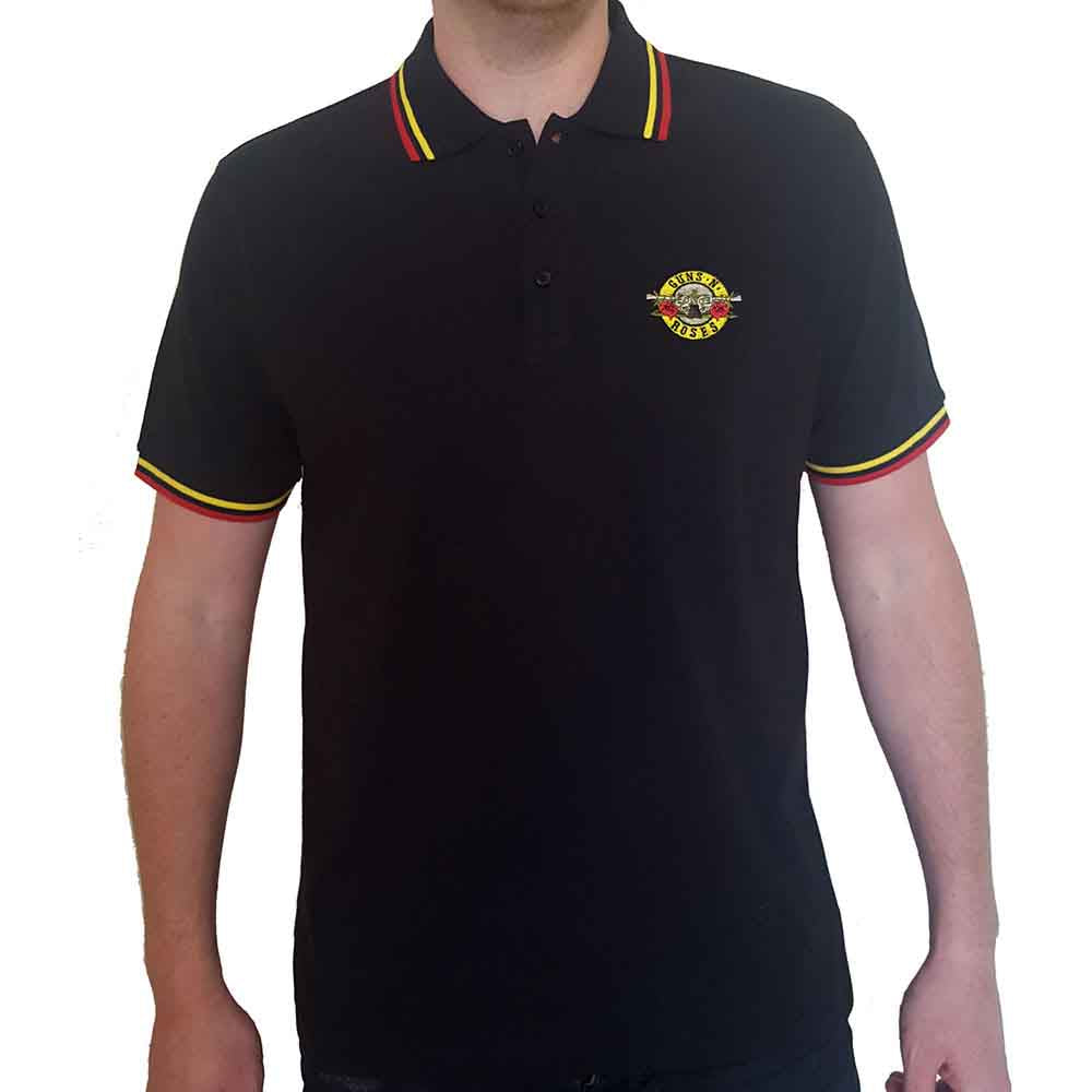 Guns N' Roses Polo Shirt: Classic Logo