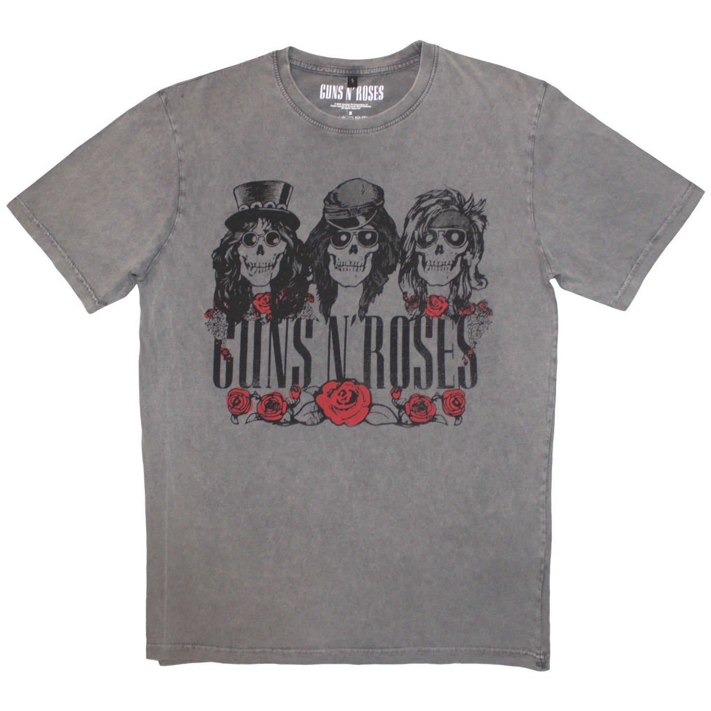 Guns N' Roses Stone Wash T-Shirt: Hell Group