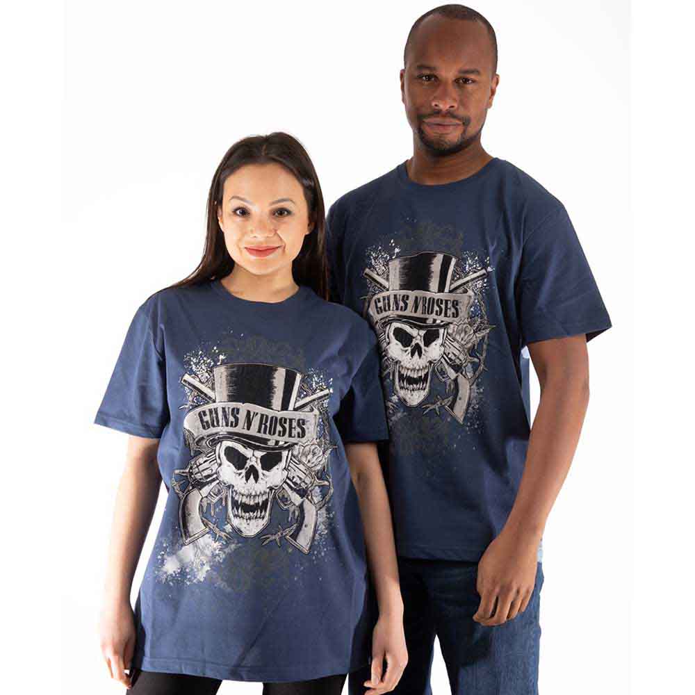 Guns N' Roses T-Shirt: Faded Skull