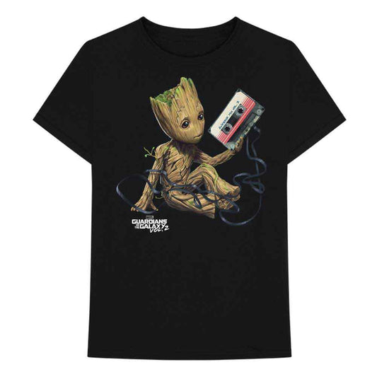 Marvel Comics T-Shirt: Guardians of the Galaxy Groot with Tape