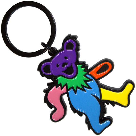 Grateful Dead Keychain: Blue Body Dancing Bear