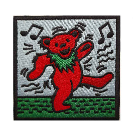 Grateful Dead Patch: Dancing Bear