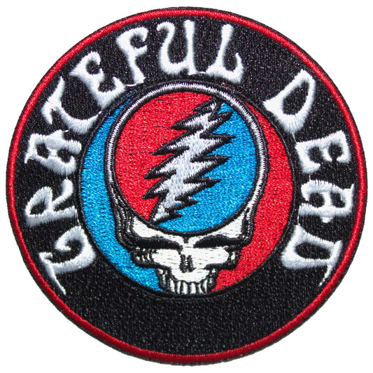 Grateful Dead Patch: Steal Your Face Logo v2