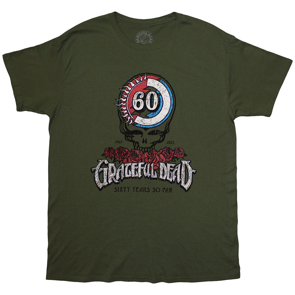 Grateful Dead T-Shirt: 60th Roses