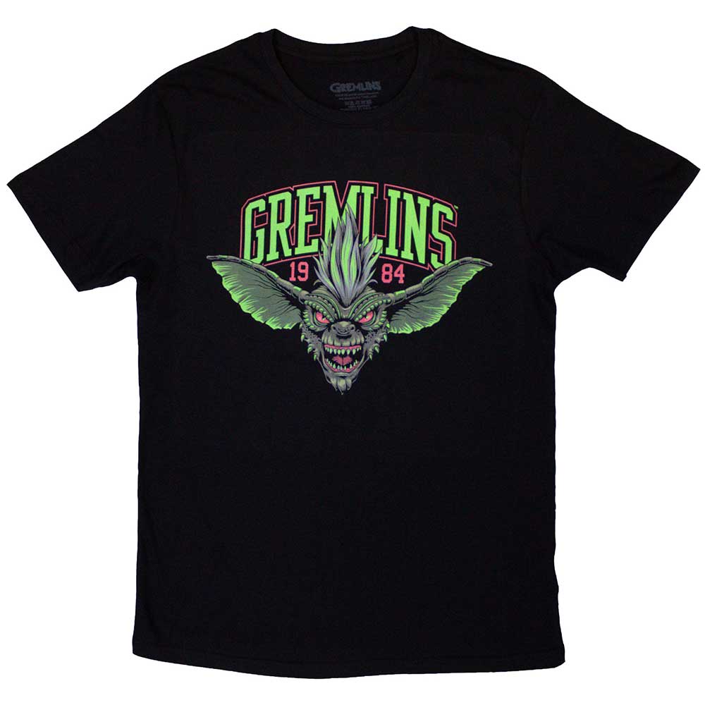 Gremlins T-Shirt: Stripe 1984 Green Logo