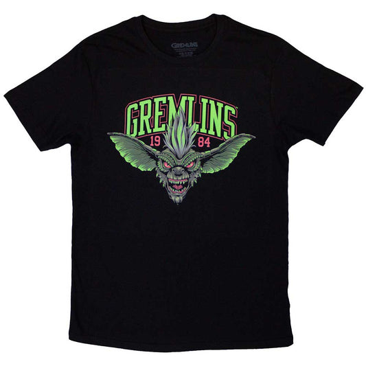 Gremlins T-Shirt: Stripe 1984 Green Logo