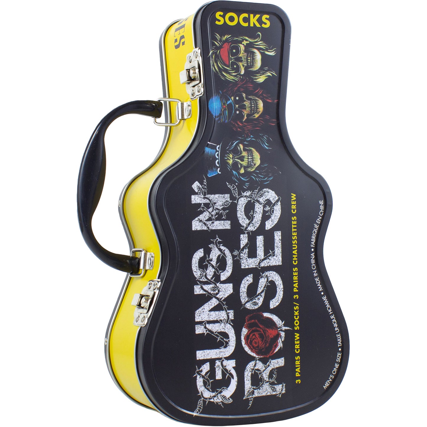 Guns N' Roses Sock Guitar Tin: Logos