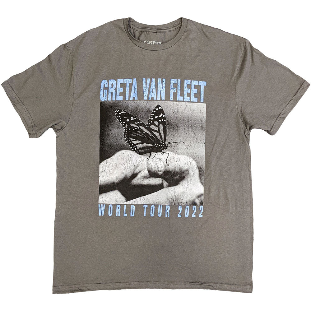 Greta Van Fleet T-Shirt: World Tour Butterfly