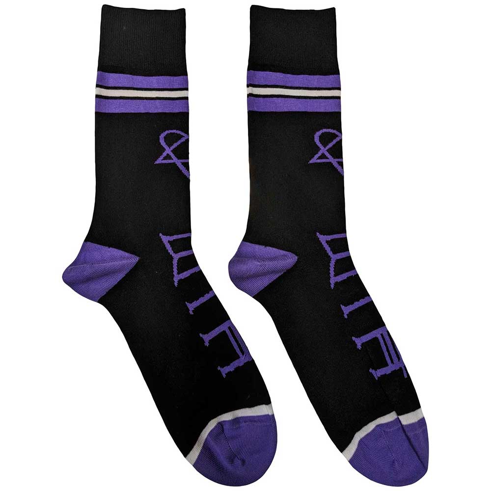 HIM Socks: Heartagram & Logo