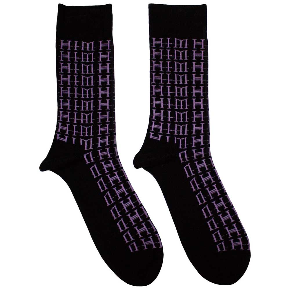HIM Socks: Logo Repeat