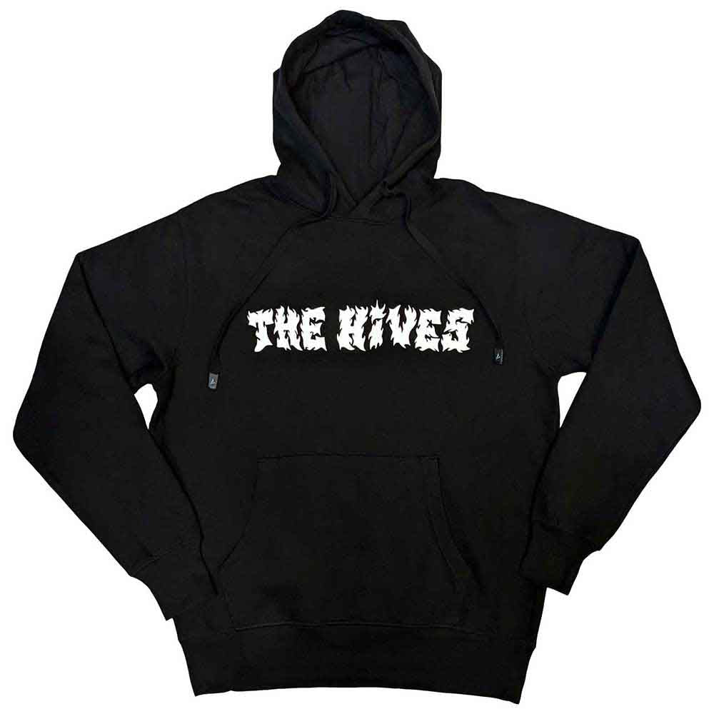 The Hives Pullover Hoodie: Flames Logo