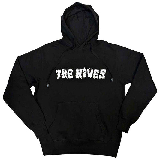 The Hives Pullover Hoodie: Flames Logo