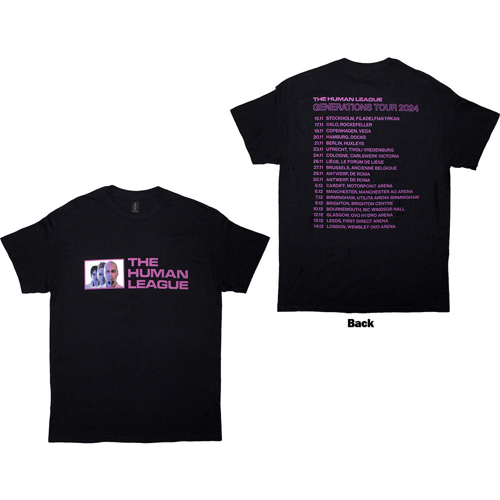 The Human League T-Shirt: Generations Tour '24 Photo
