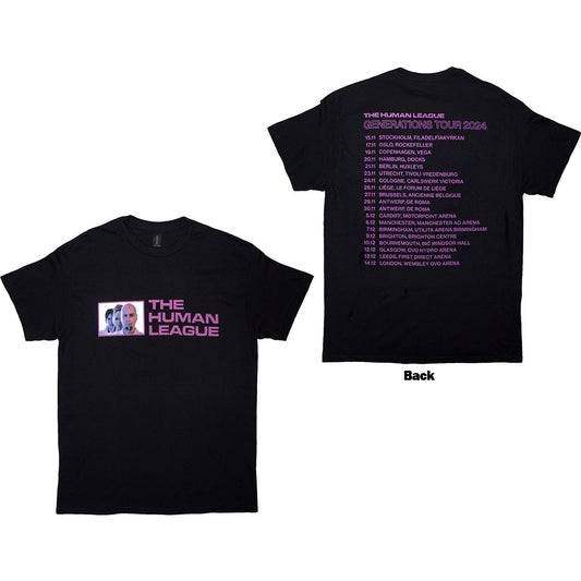 The Human League T-Shirt: Generations Tour '24 Photo