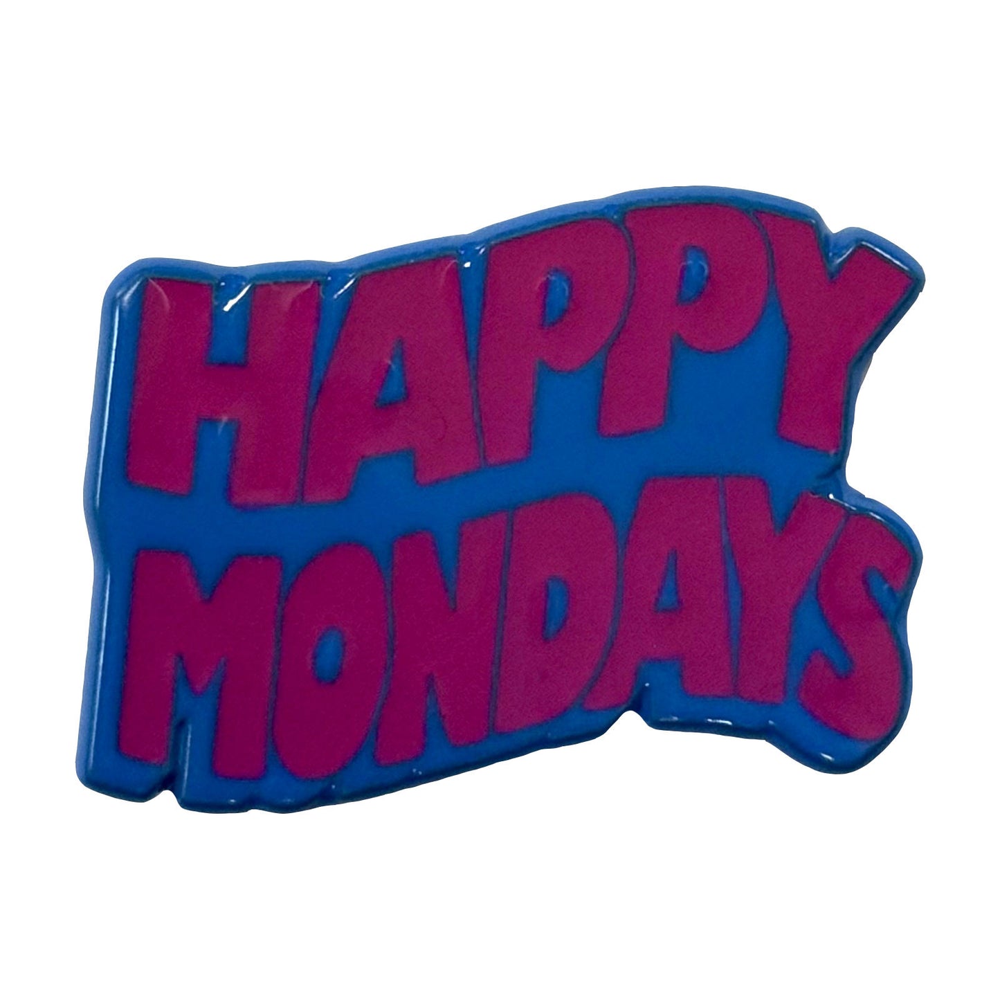 Happy Mondays Badge: Wavy Logo