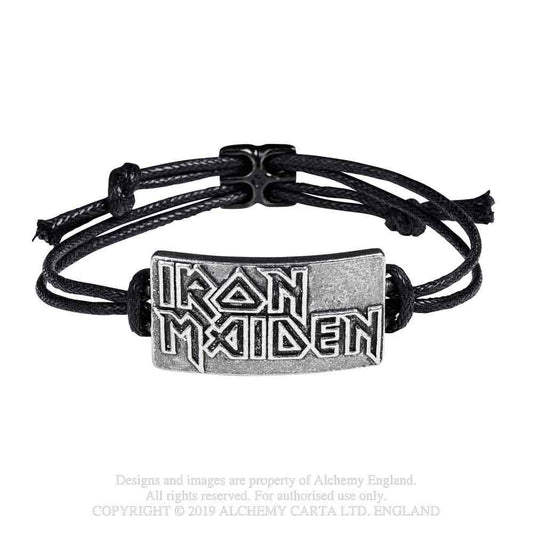 Iron Maiden Corded Wrist Strap: Logo