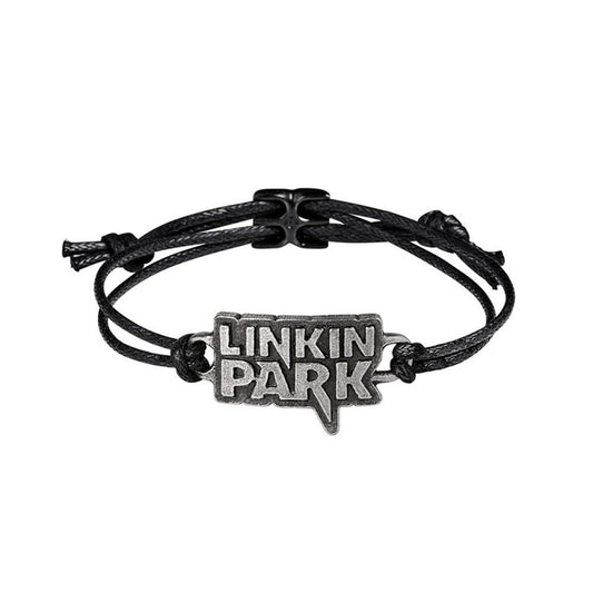 Linkin Park Corded Wrist Strap: Lettering Logo