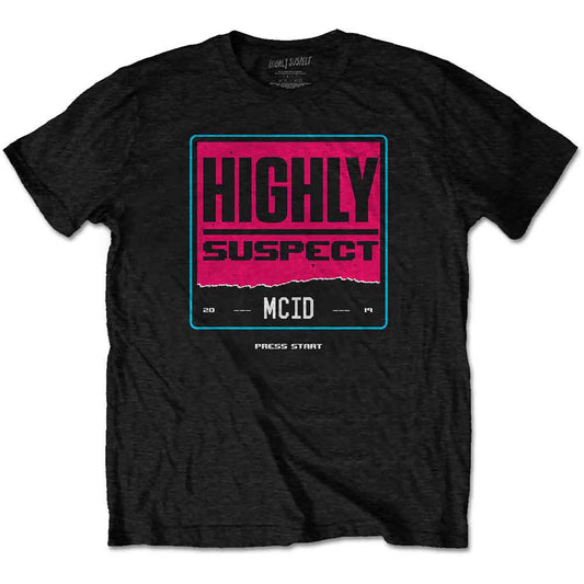 Highly Suspect T-Shirt: Press Start