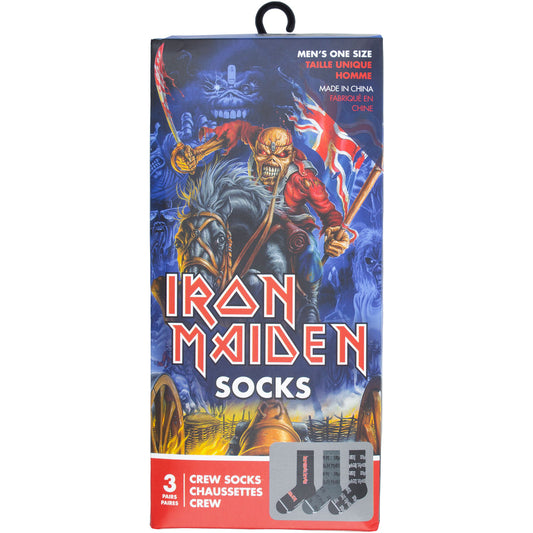 Iron Maiden Sock Gift Box: Logos