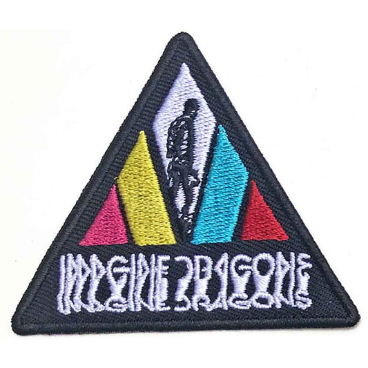 Imagine Dragons Patch: Blurred Triangle Logo