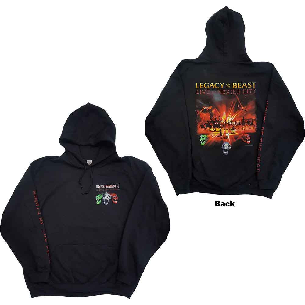 Iron Maiden Pullover Hoodie: Nights Of The Dead