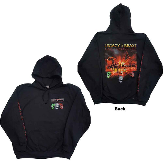 Iron Maiden Pullover Hoodie: Nights Of The Dead