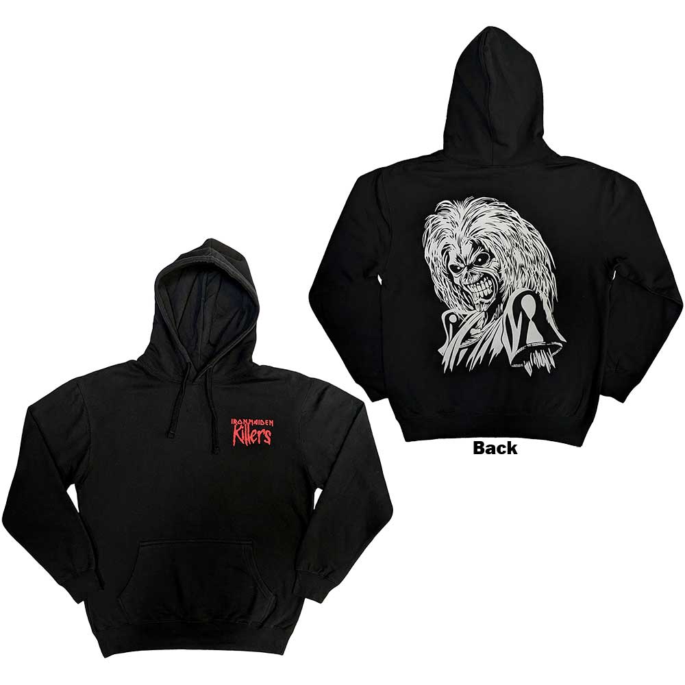 Iron Maiden Pullover Hoodie: Killers Eddie