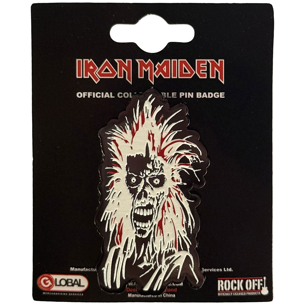 Iron Maiden Badge: Eddie