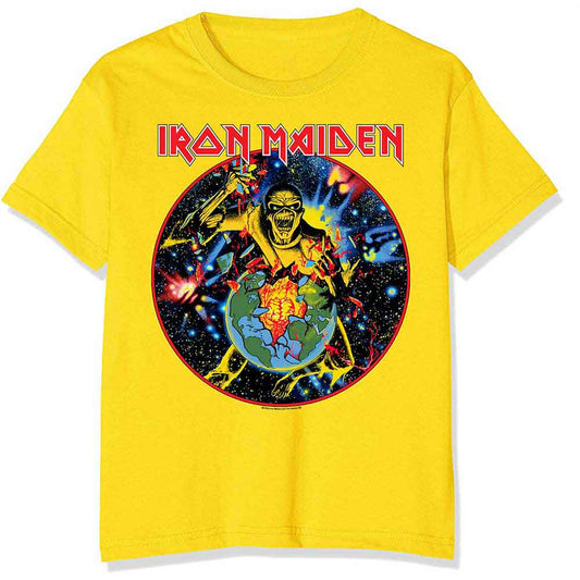 Iron Maiden T-Shirt: World Piece Tour Circle