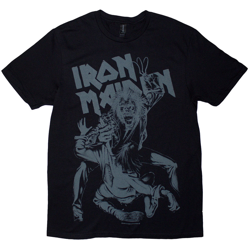 Iron Maiden T-Shirt: No Prayer Claw Jumbo Grey