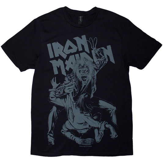 Iron Maiden T-Shirt: No Prayer Claw Jumbo Grey