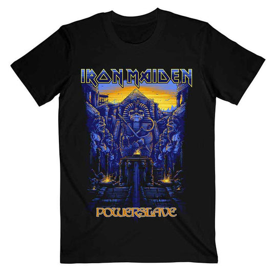 Iron Maiden T-Shirt: Dark Ink Powerslaves
