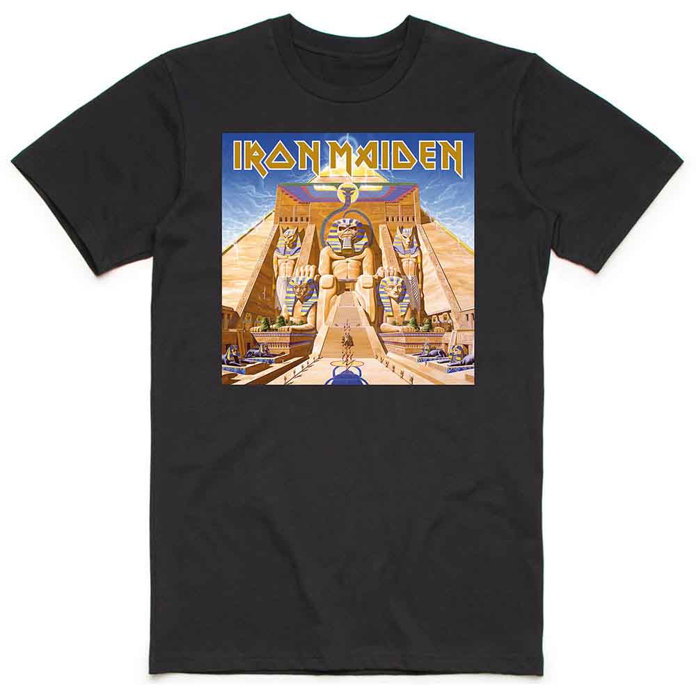 Iron Maiden T-Shirt: Powerslave Album Cover Box
