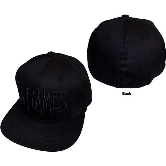 In Flames Hat: Black Logo