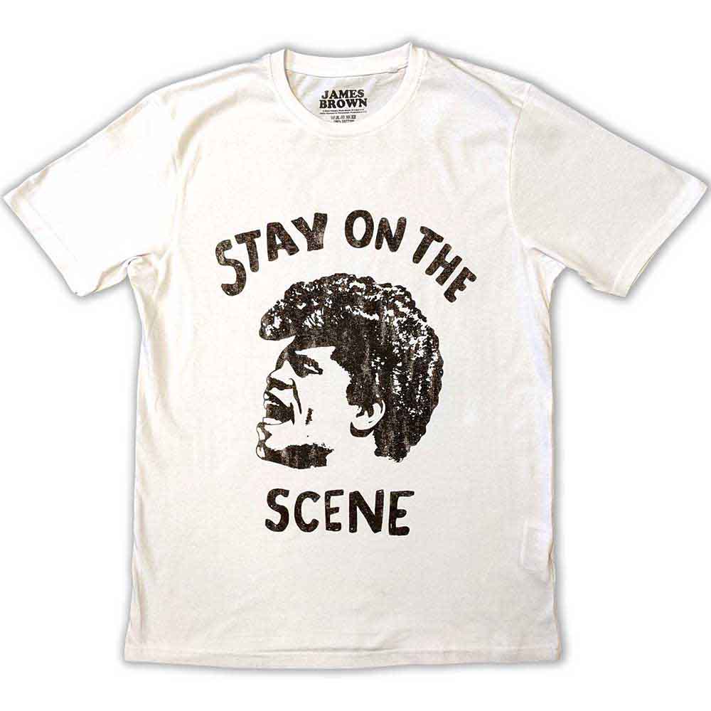 James Brown T-Shirt: Stay On The Scene