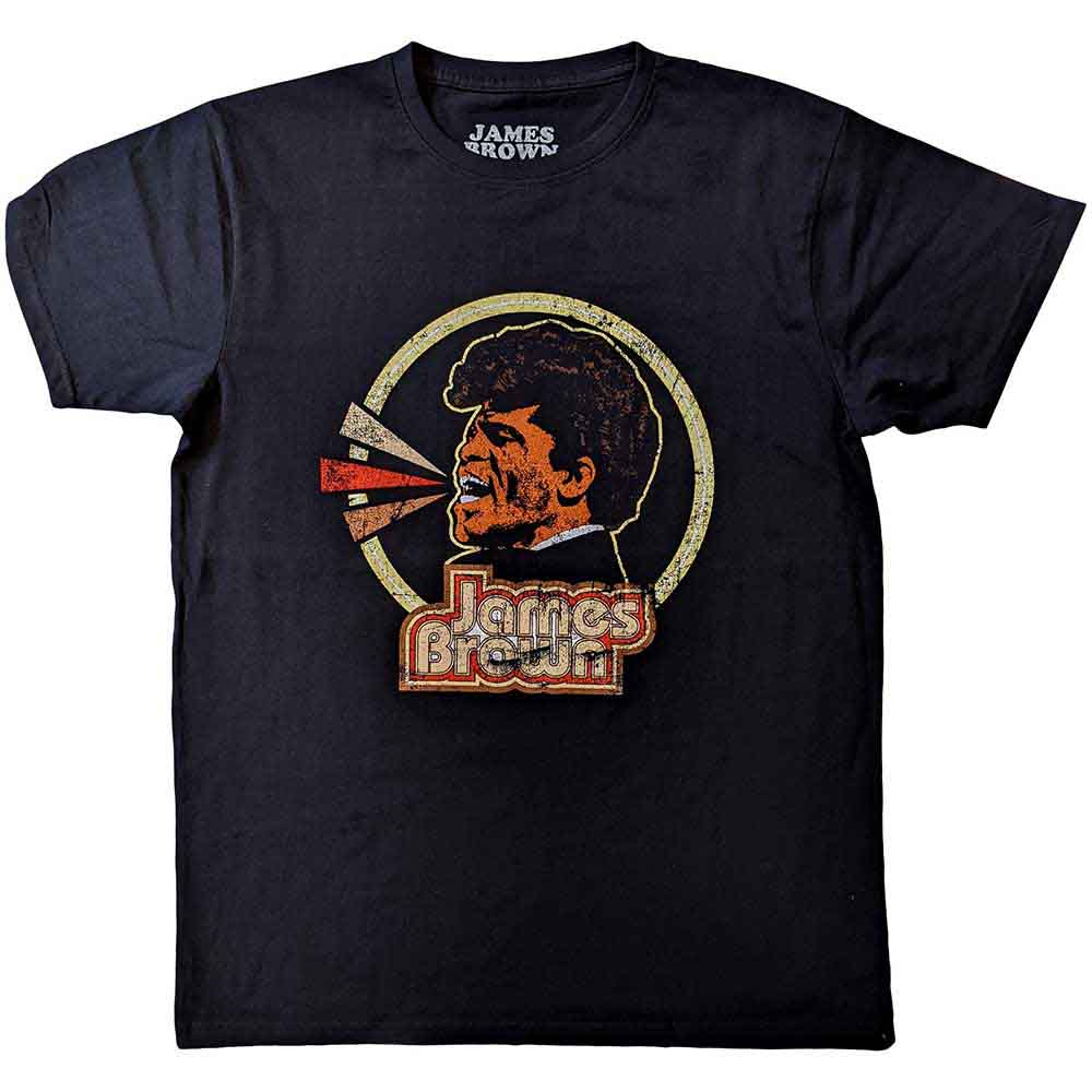 James Brown T-Shirt: Circle & Logo
