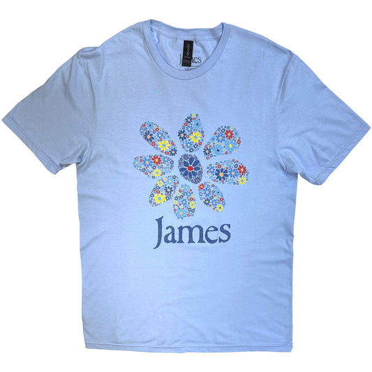 James T-Shirt: Multiple Daisy Logo