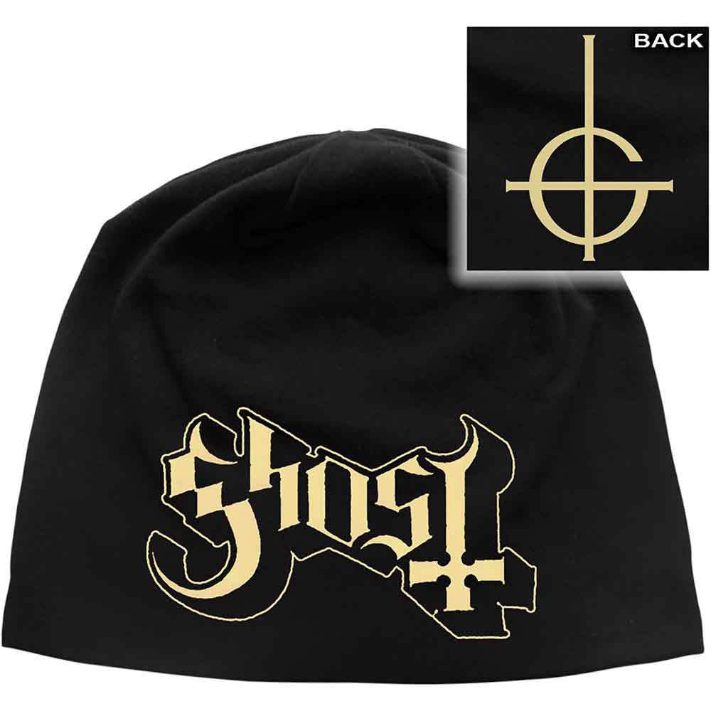 Ghost Beanie Hat: Logo JD Print