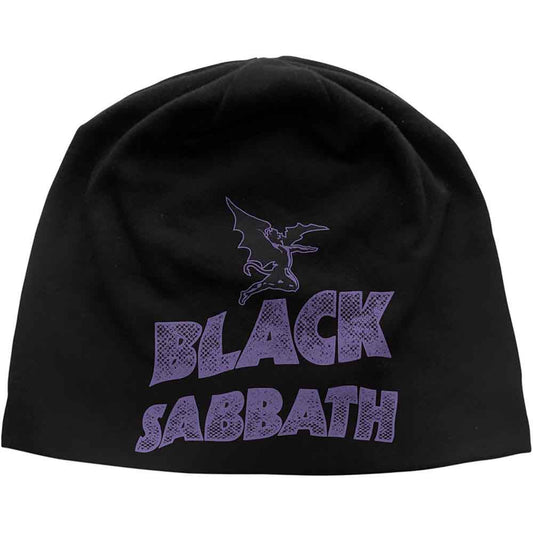 Black Sabbath Beanie Hat: Logo & Devil