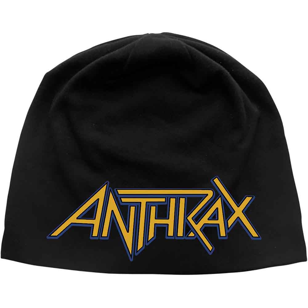 Anthrax Beanie Hat: Logo JD Print