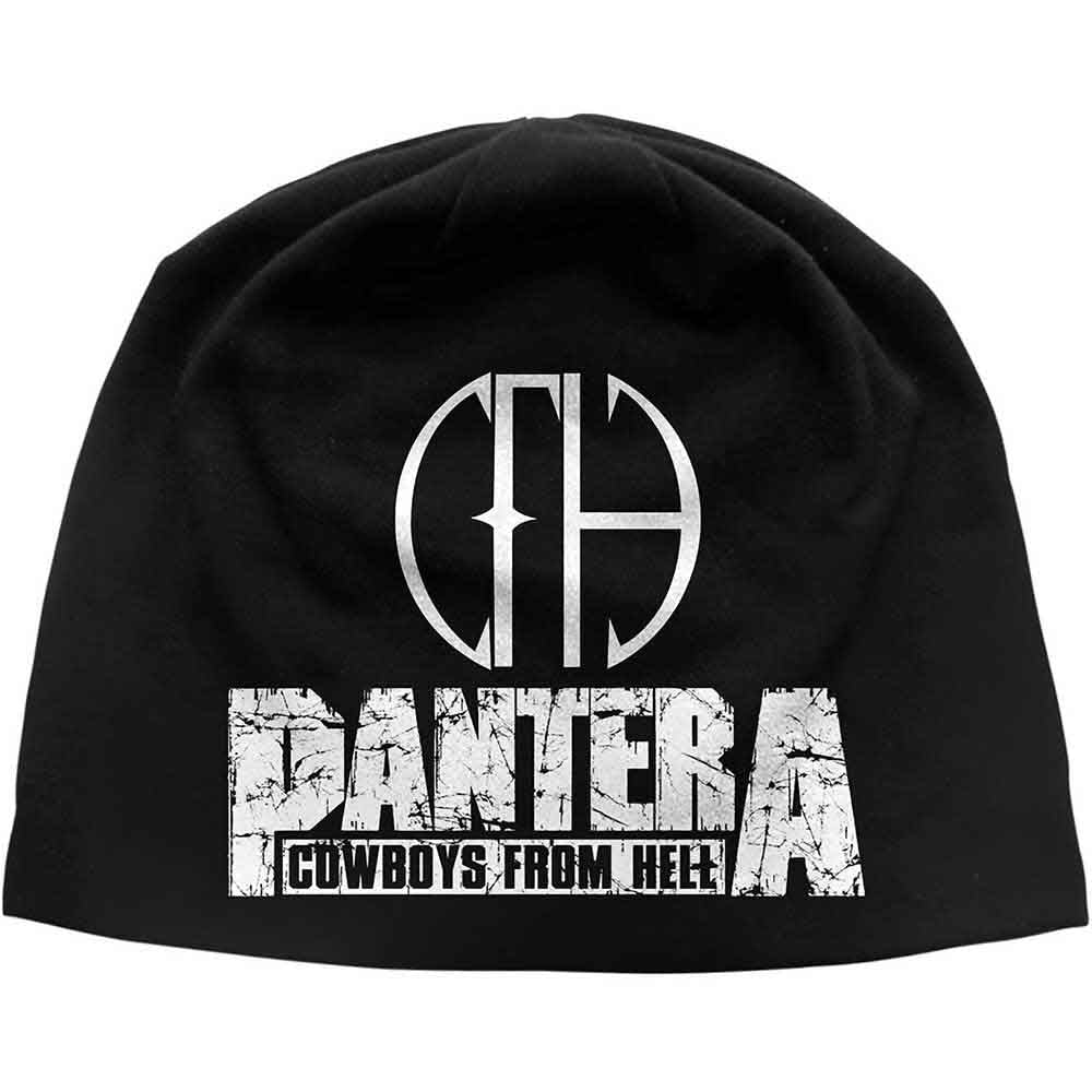 Pantera Beanie Hat: Cowboys From Hell JD Print