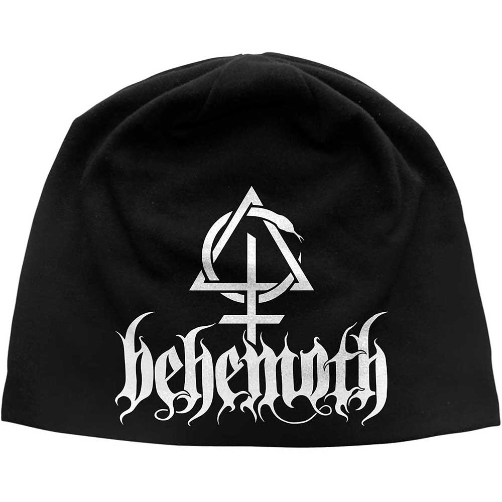 Behemoth Beanie Hat: Opvs Contra Natvram JD Print