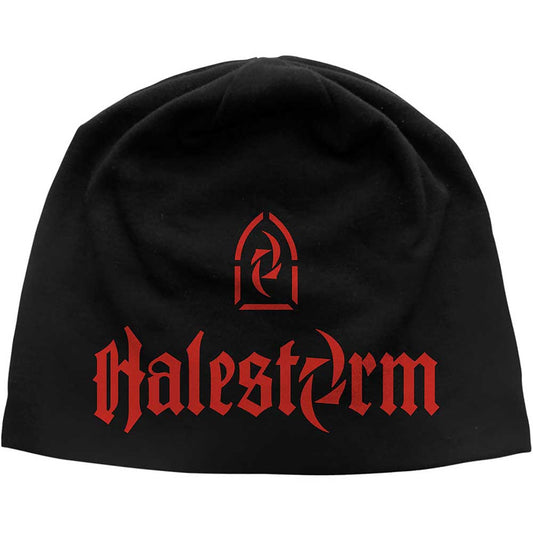 Halestorm Beanie Hat: Logo JD Print