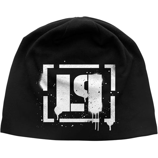 Linkin Park Beanie Hat: Spray Logo JD Print