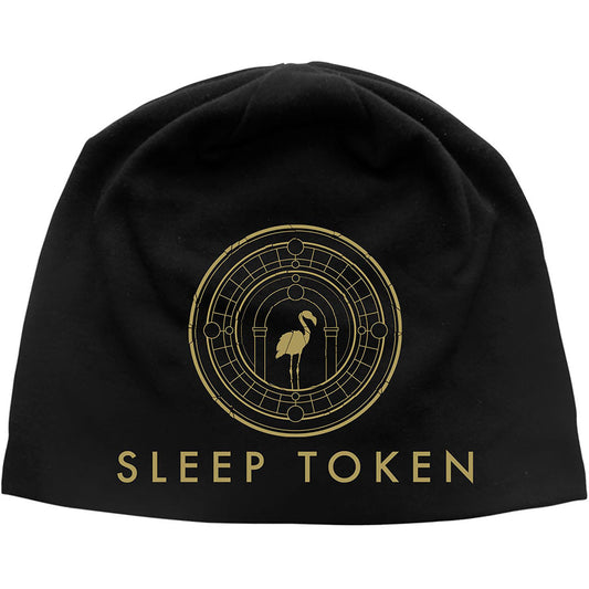 Sleep Token Beanie Hat: Even In Arcadia Crest JD Print