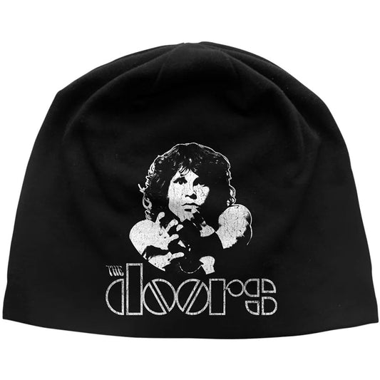 The Doors Beanie Hat: Jim Morrison JD Print