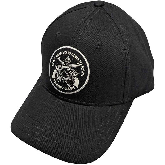 Johnny Cash Baseball Cap: Don't Take Your Guns