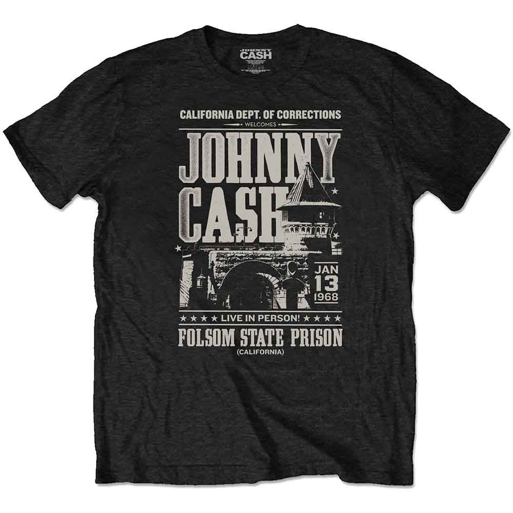 Johnny Cash T-Shirt: Prison Poster