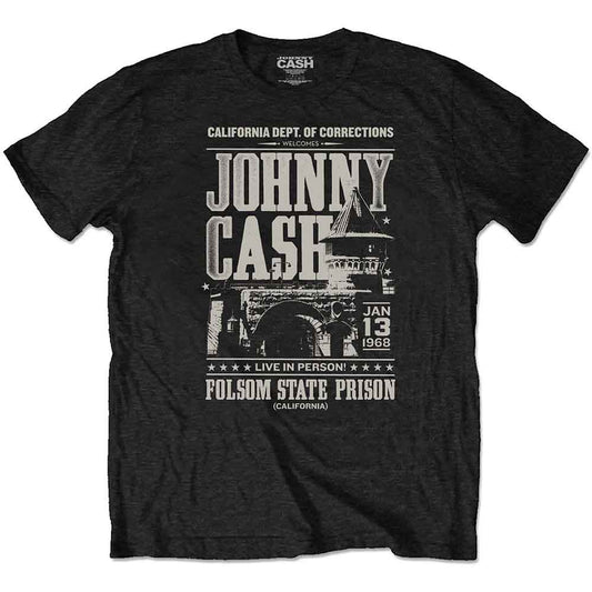 Johnny Cash T-Shirt: Prison Poster